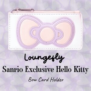 LOUNGEFLY Sanrio Exclusive Hello Kitty Bow Card Holder